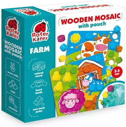 Roter Kafer Kinderpuzzles Holz Mosaik Farm Roter Kafer Kinderpuzzles Holz Mosaik Farm