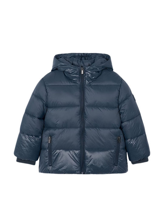 Mayoral Παιδικό Casual Μπουφάν με Κουκούλα Navy...