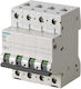 Circuit Breaker 4P B 32A 6kA AC 5SL6432-6