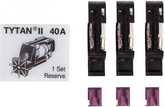 Fuse Plug D02 Gg 40a 400v Z-sls/b-40a Indicator 289974 3 Pcs
