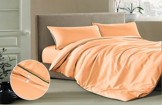 Cotton Market Задайте Одеяло Диван 140x200см. Оранжев