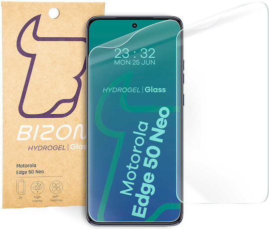 Bizon Glass Hydrogel Front Hydrogel Film Motorola Edge 50 Neo Screen 2 Pieces