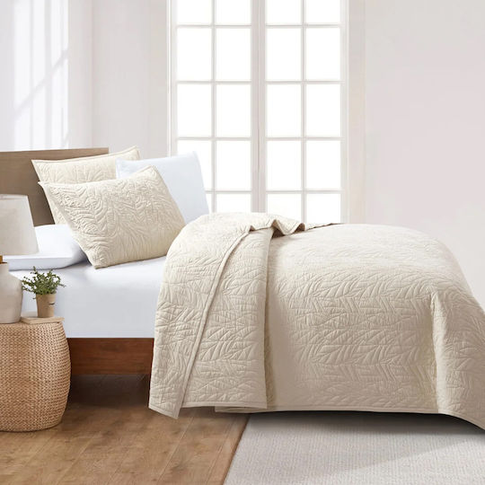Liolios Home Fiona Κουβερλί King Size Moonbeam 260x240cm