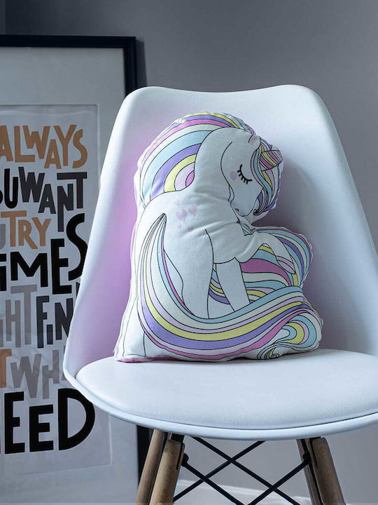 Pernă Decorativă În Formă De Unicorn Jucărie Originală Din Plus