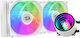 Redragon CW-3011W Răcire Cu Lichid AIO CPU Cu 2 Ventilatoare 120mm Și Iluminare RGB