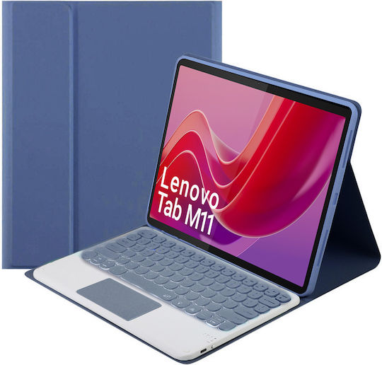 Husă cu Tastatură Bluetooth Touchpad Lenovo Tab M11 Violet