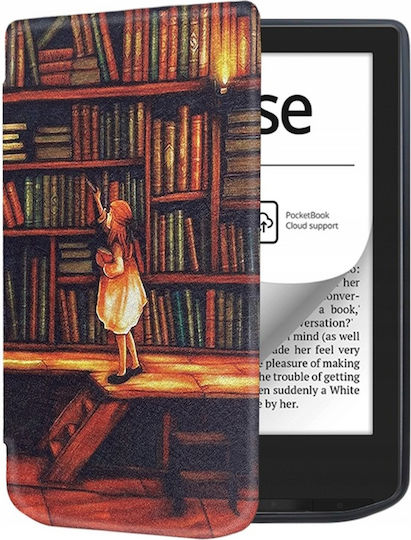 Tpu Graphic Case Pocketbook Verse Pro 629 634 Library Girl