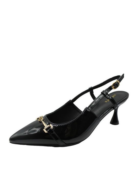 Adam's Shoes Black Heels