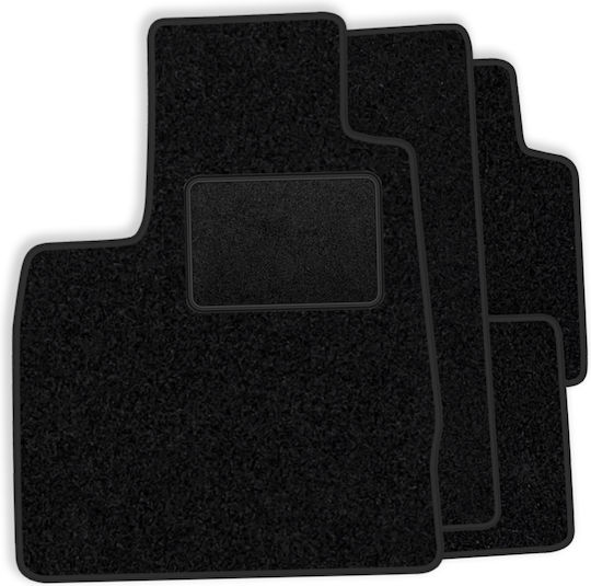 Set Velour Mats Matching Subaru Xv 2011-2017 Black Edging