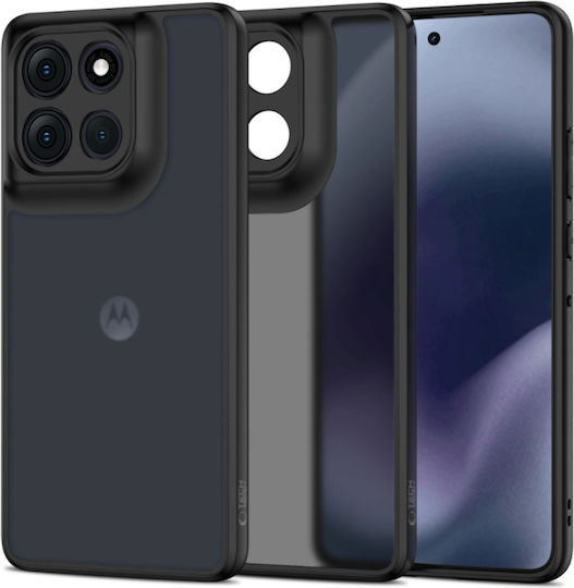 Tech-Protect Magmat Umschlag Rückseite Silikon / Kunststoff Schwarz (Motorola Moto G86 5G)