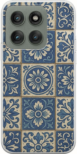 Aegean Mosaic Motorola Edge 60 Fusion 5g Гъвкав TPU Прозрачен Силикон