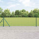 vidaXL Wire Fencing Galvanized Green 0.6m (per ...