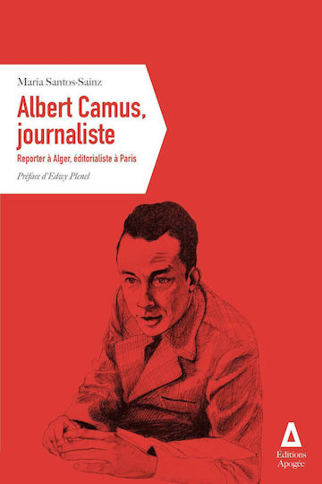 Albert Camus Journaliste Broche