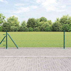 vidaXL Drahtzaun Set Grün 0,5x50m