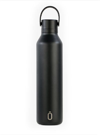 Runbott Μπουκάλι Θερμός Ανοξείδωτο BPA Free 1lt Μαύρο