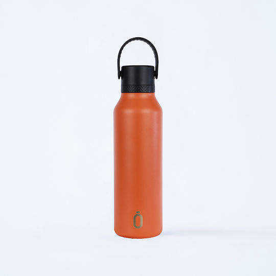 Runbott Μπουκάλι Θερμός Ανοξείδωτο BPA Free 600ml Πορτοκαλί