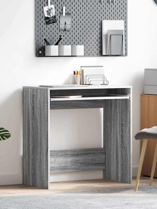 Γραφείο Υπολογιστή Ξύλινο Γκρι Sonoma 77.5x43x7...