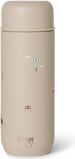 Citron Kids Water Bottle Thermos Stainless Steel Yellow 220ml