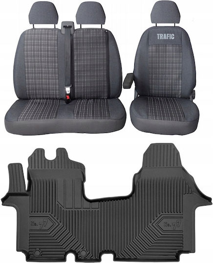 Set Tray Covers 77 Renault Trafic 2 Ii 2001-2014