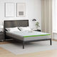 vidaXL Ανώστρωμα Υπέρδιπλο Polyester 160x200x6εκ.
