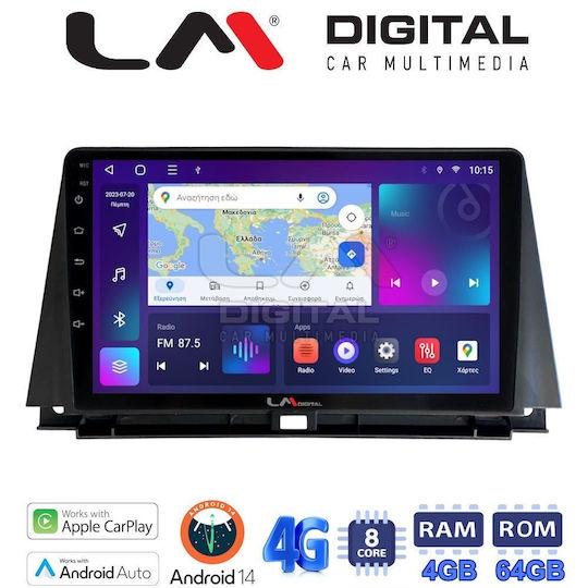LM Digital Car Audio System for Lexus NX 2014 > 2016 (Bluetooth/USB/WiFi/GPS/Apple-Carplay/Android-Auto)