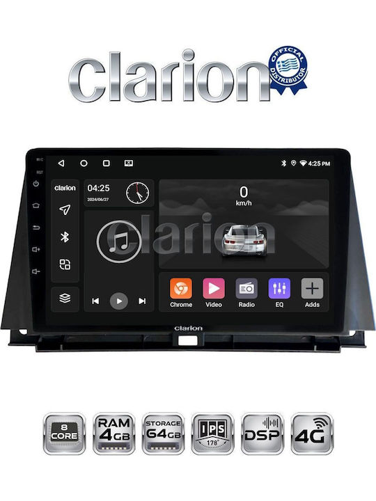 Clarion Sistem Audio Auto pentru Lexus NX 2014 > 2016 (Bluetooth/USB/WiFi/GPS/Apple-Carplay/Android-Auto)