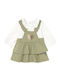 Mayoral Baby Bodysuit Long-Sleeved Green