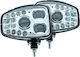 2x Arbeitslampe Led Straßen Spotlight 12/24v 6000k/1700k Ece R10 R148 R149