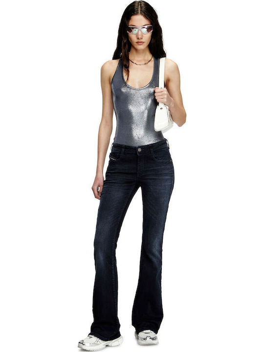 1969 D-ebbey Blugi de damă cu croială bootcut Blue-black