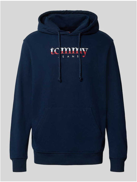 Tommy Hilfiger Sweatshirt with Hood Navy Blue