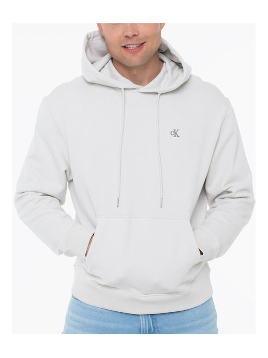 Calvin Klein Sweatshirt with Hood Beige
