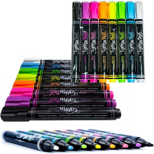 Rystor Μαρκαδόροι Πίνακα 8 Colors Σετ 8 χρώματα