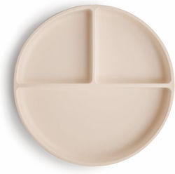 Mushie Toddler Silicone Food Plate
