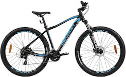 Devron Riddle 29" Bicicletă De Munte Neagră Devron Riddle 29" Bicicletă De Munte Neagră