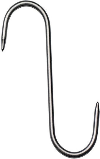 Inox Single Meat Hook Φ5 Length 14 Centimeters Italy