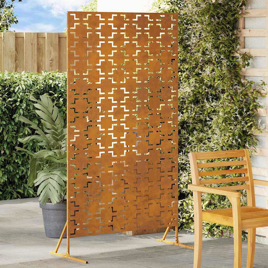 vidaXL Metal Room Divider 100x180cm