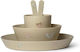 Citron Feeding Set made of Melamine Beige 5pcs