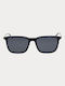 Bulget Men's Sunglasses with Navy Blue Plastic Frame and Blue Lens BG9195M-T01