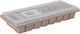 Koopman Eiswürfelform Kunststoff mit Deckel Gray 41374-01