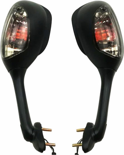Suzuki Gsxr 600cc-750cc-1000cc 2007>2017 Motorcycle Mirrors Indicator Pair Roc122164