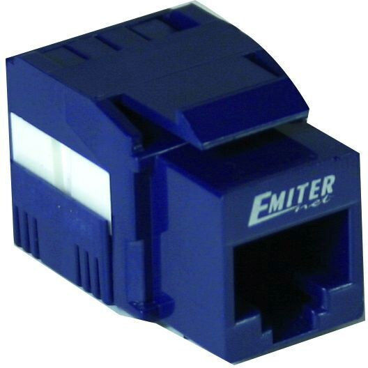 Keystone UTP RJ45 Cat.5e Albastru DCN/FA-682MK-8-C5E