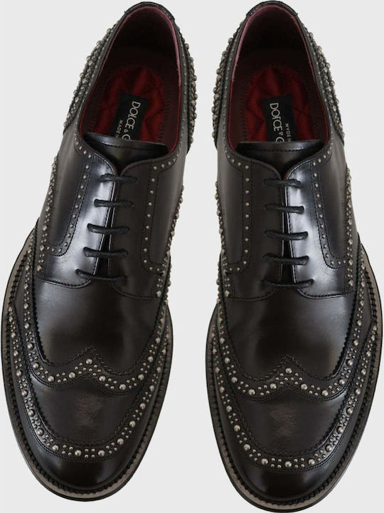 Dolce & Gabbana Pantofi Oxford Bărbați Negri