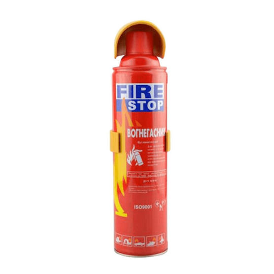 Fire Stop Πυροσβεστήρας Σπρει 1000ml Fire Stop Fire Extinguisher Spray