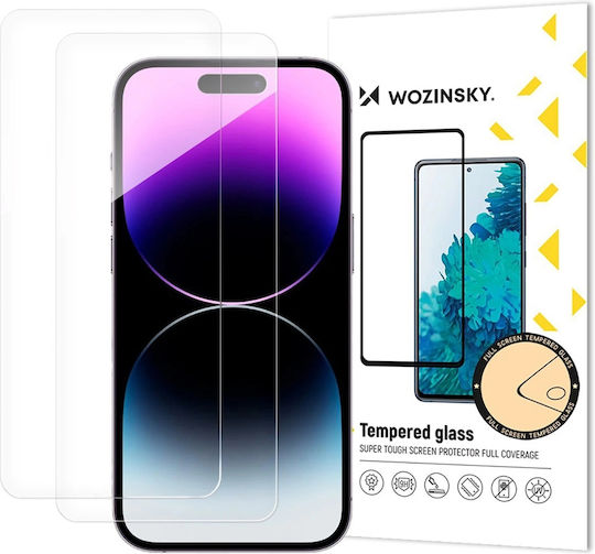 Wozinsky Gehärtetes Glas (iPhone 17 Pro Max / iPhone 17 Pro / iPhone 16 Pro Max)