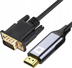 CO2-0167 HDMI De Sex Masculin - VGA 3m Gri