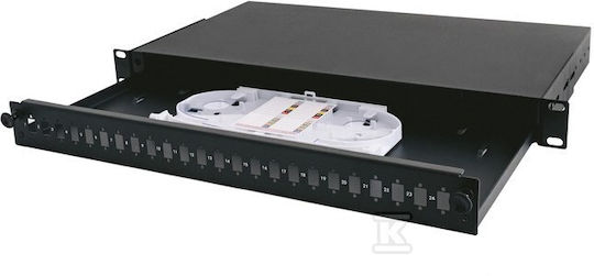 Panel 19 1U 24xSC SX 1x Cartridge SC-FL-01 P1-S240000-New