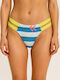 Isla Bikini Slip Gestreift