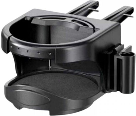 Car Cup Holder 1 Position for AC Vents in Black Color