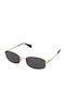 Max & Co Unisex Sunglasses with Black Metallic Frame and Grey Lens MO0135 01A
