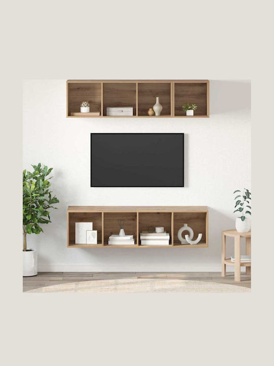 Living Room TV Unit Coffee L37xW37xH142.5cm